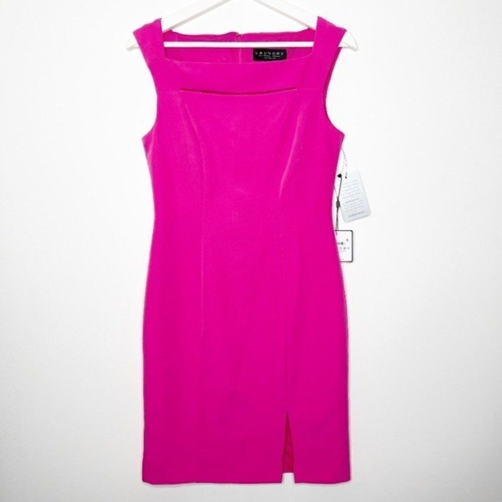 LAUNDRY BY SHELLI SEGAL Pink Mini Dress - Picture 1 of 11